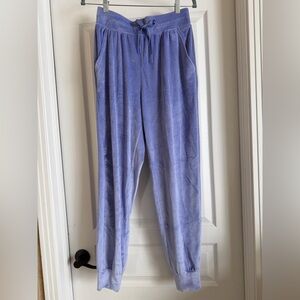 Victoria's Secret Periwinkle Velvety Lounge Pants